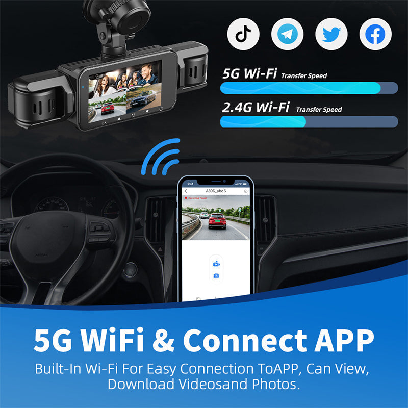 💥49% OFF!📷4-Channel HD Dash Cam with Night Vision📹