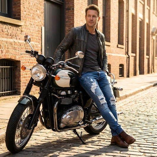 👖New 40% OFF🔥Stylish Distressed Skinny Jeans for Men