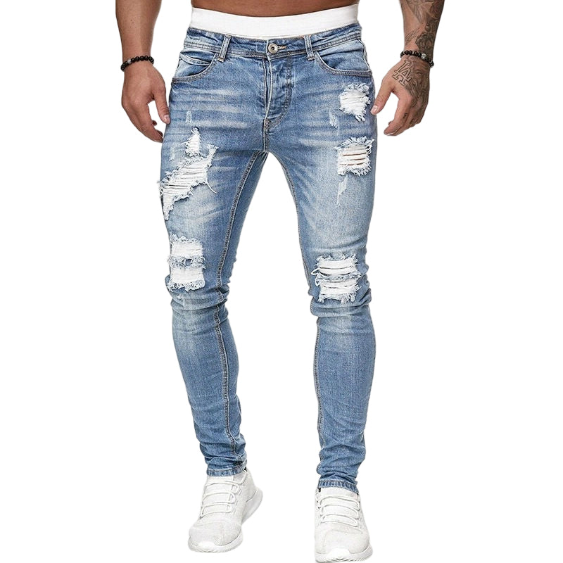 👖New 40% OFF🔥Stylish Distressed Skinny Jeans for Men