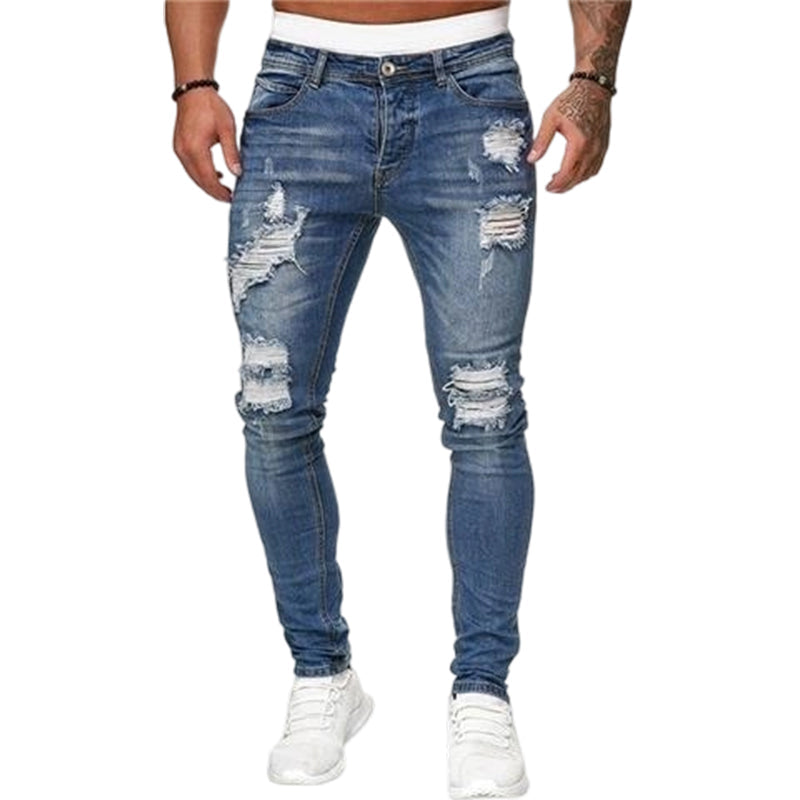 👖New 40% OFF🔥Stylish Distressed Skinny Jeans for Men