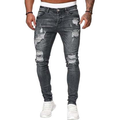 👖New 40% OFF🔥Stylish Distressed Skinny Jeans for Men