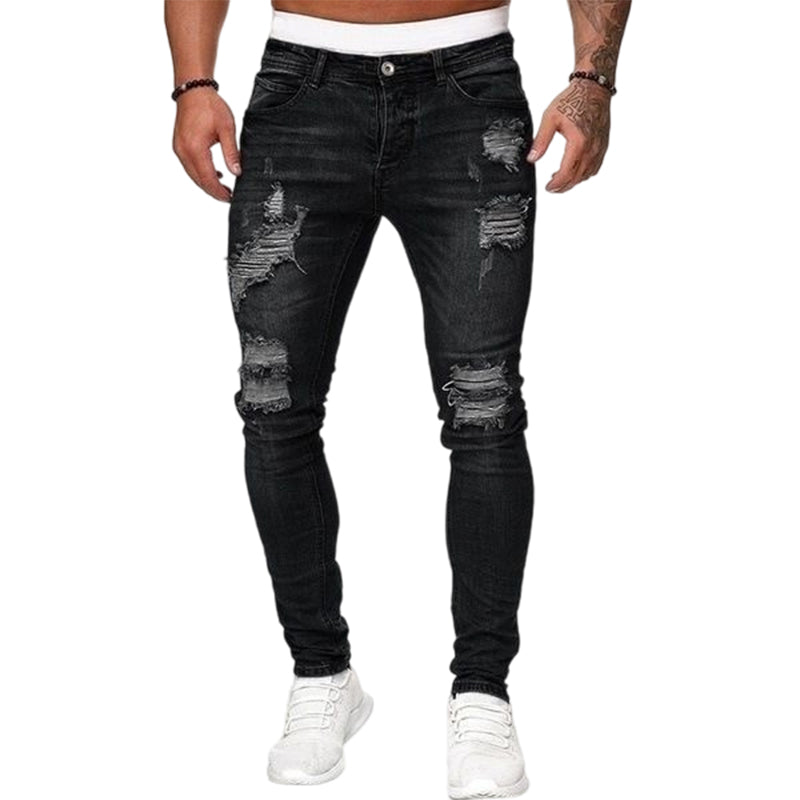 👖New 40% OFF🔥Stylish Distressed Skinny Jeans for Men