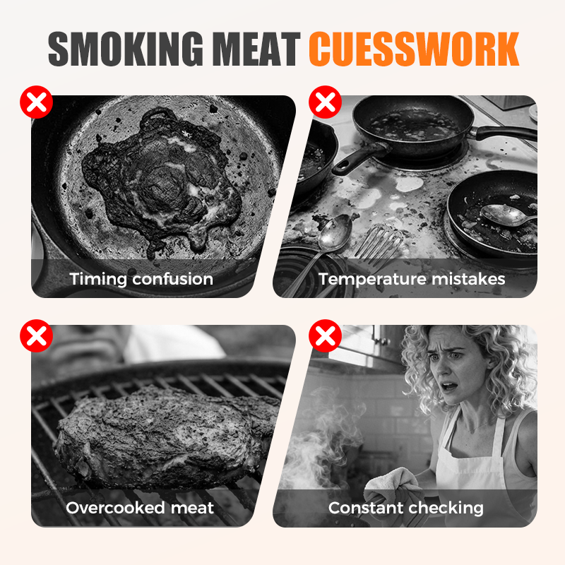 ⏳50% OFF!🔥 Magnetic Smoked Guide Board!Master Professional Grilling with One Board 🥩