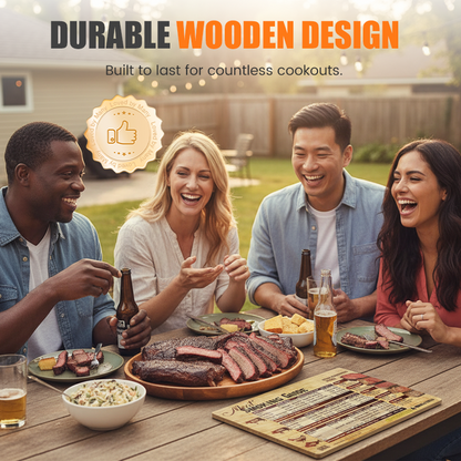 ⏳50% OFF!🔥 Magnetic Smoked Guide Board!Master Professional Grilling with One Board 🥩