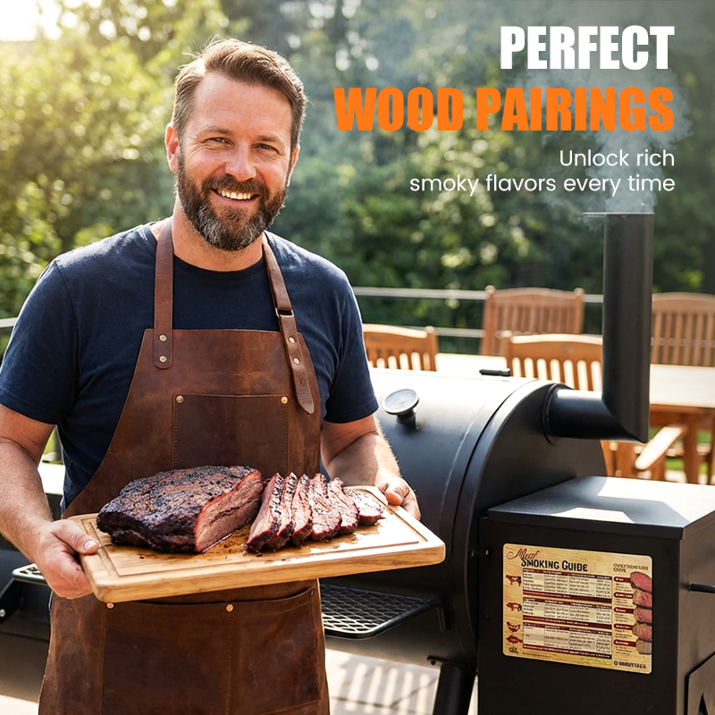 ⏳50% OFF!🔥 Magnetic Smoked Guide Board!Master Professional Grilling with One Board 🥩