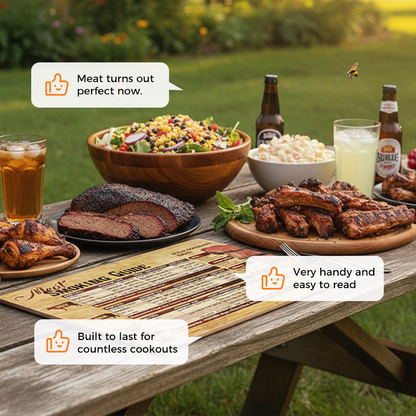 ⏳50% OFF!🔥 Magnetic Smoked Guide Board!Master Professional Grilling with One Board 🥩