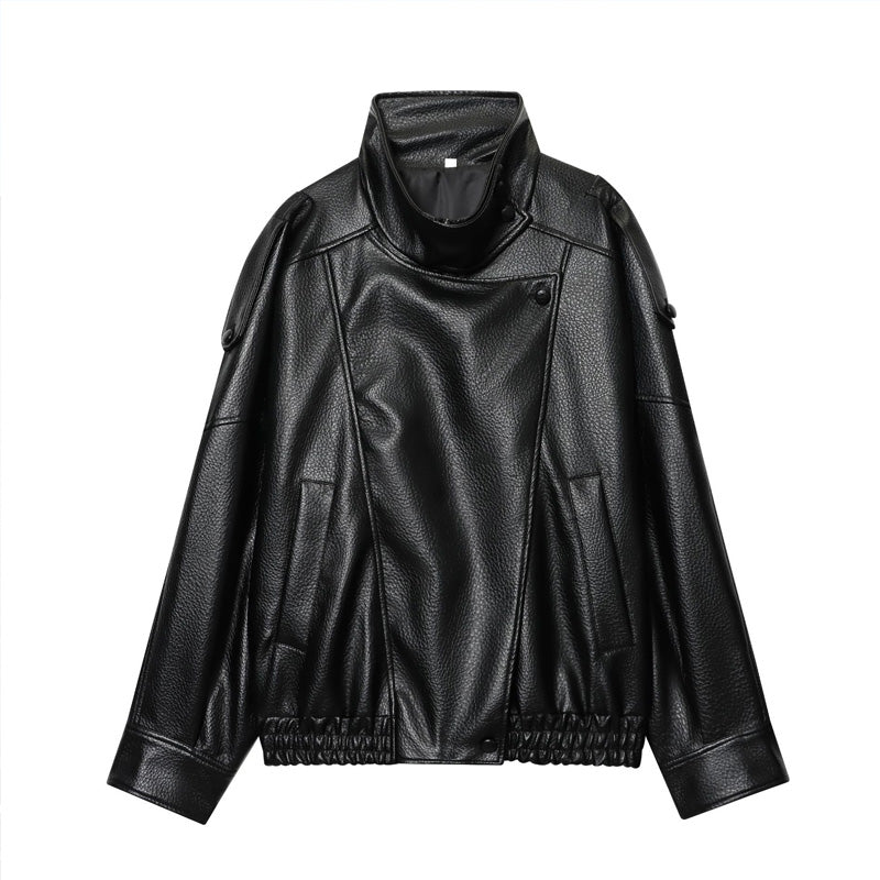 ⏰50% OFF NOW!!🔥Cool Faux Leather Biker Jacket