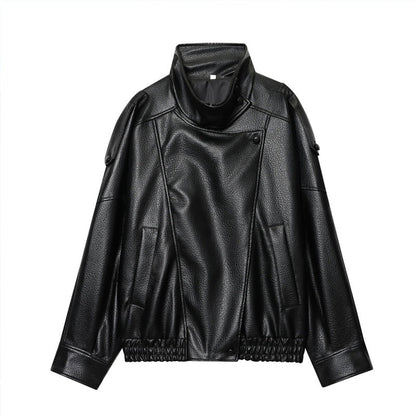 ⏰50% OFF NOW!!🔥Cool Faux Leather Biker Jacket
