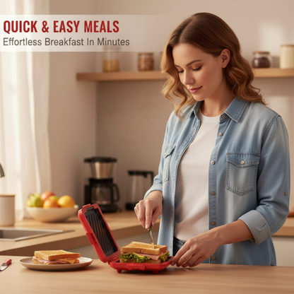 🔥2026 New Arrivals: 47% Off for a Limited Time!🔥Microwave Toaster & Sandwich Maker For Fast Cooking