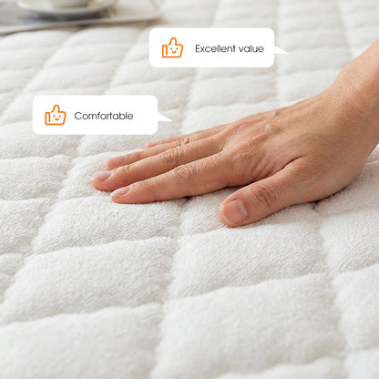 🔥Hot Sale&40% Off!🛏️Waterproof Quilted Mattress Cover & Pillowcases Set✨
