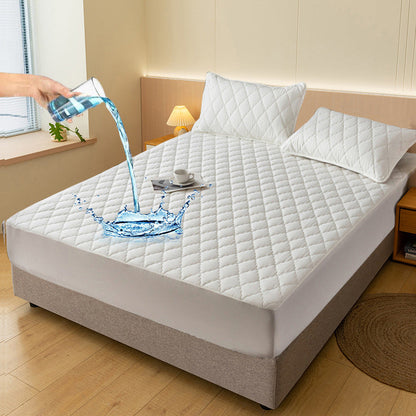 🔥Hot Sale&40% Off!🛏️Waterproof Quilted Mattress Cover & Pillowcases Set✨