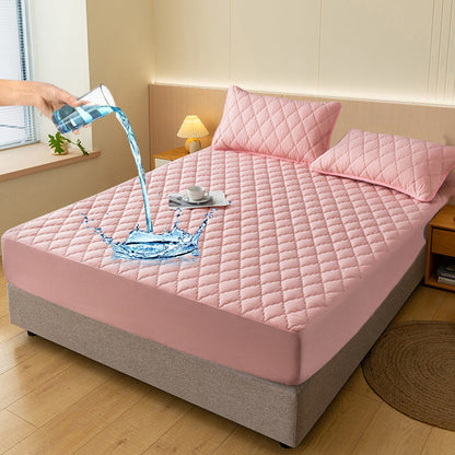 🔥Hot Sale&40% Off!🛏️Waterproof Quilted Mattress Cover & Pillowcases Set✨