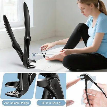 ✂️ Perfect Curved Design | Stainless Steel Nail Clipper | Effortless Grip for Seniors ✨【-50%】