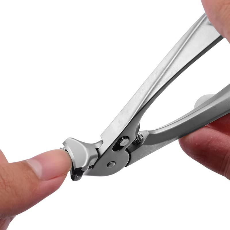 ✂️ Perfect Curved Design | Stainless Steel Nail Clipper | Effortless Grip for Seniors ✨【-50%】