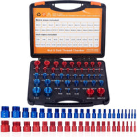 📢📢49% OFF !! ⏰ Nut & Bolt Thread Checker Kit – Dual-Sided, Military-Grade, Metric & Imperial ✨