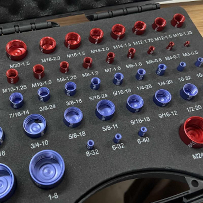 📢📢49% OFF !! ⏰ Nut & Bolt Thread Checker Kit – Dual-Sided, Military-Grade, Metric & Imperial ✨