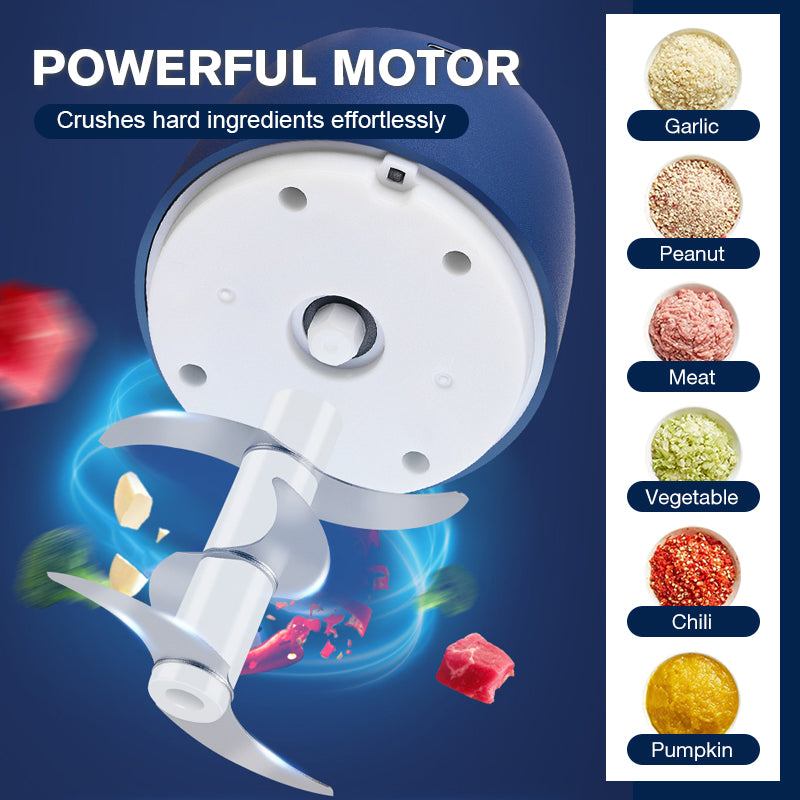 💎40% OFF! 💎 Powerful Large-Capacity Electric Food Chopper – Robust Motor, Smart Design & Stainless Steel Blades