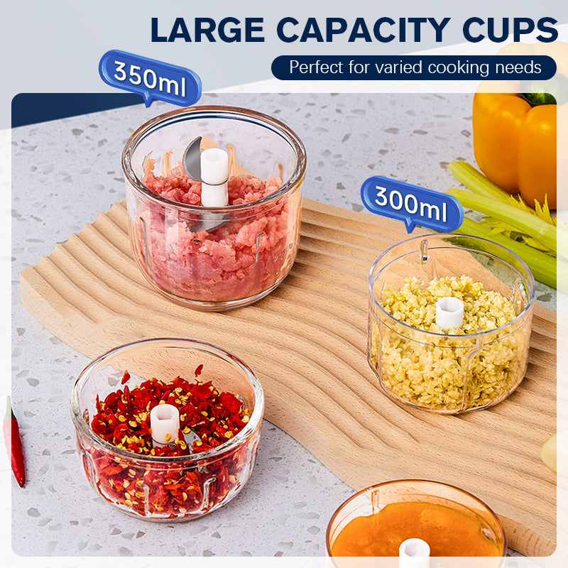 💎40% OFF! 💎 Powerful Large-Capacity Electric Food Chopper – Robust Motor, Smart Design & Stainless Steel Blades