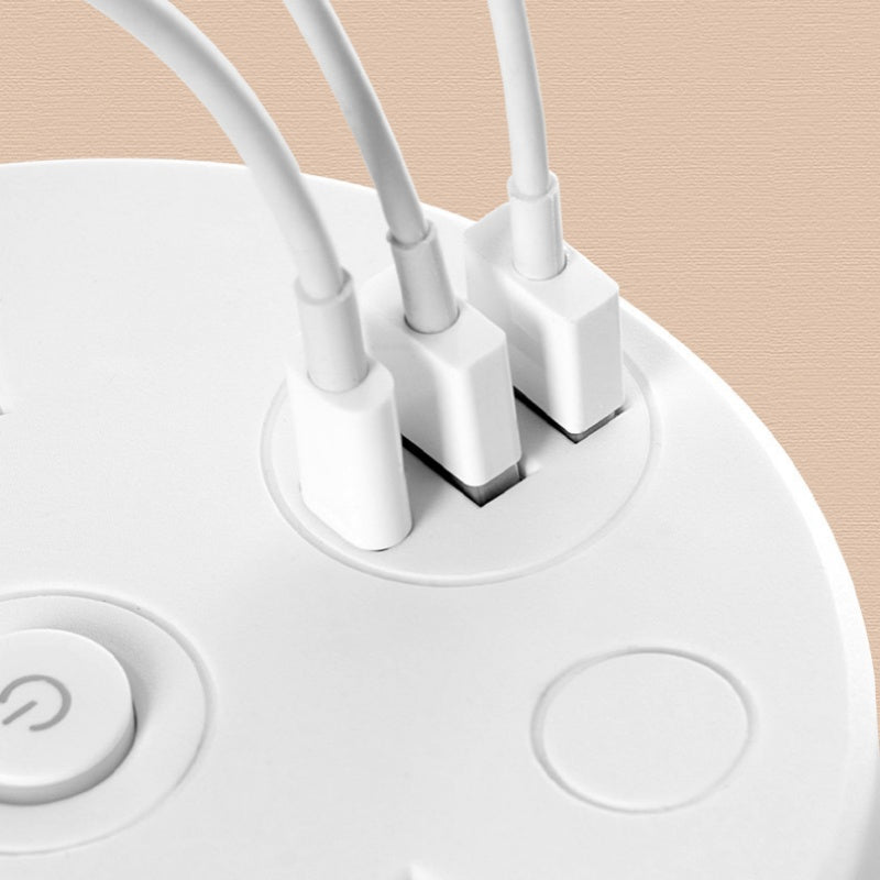 ✨🔥Retractable Power Strip with Hook & USB Ports🔌