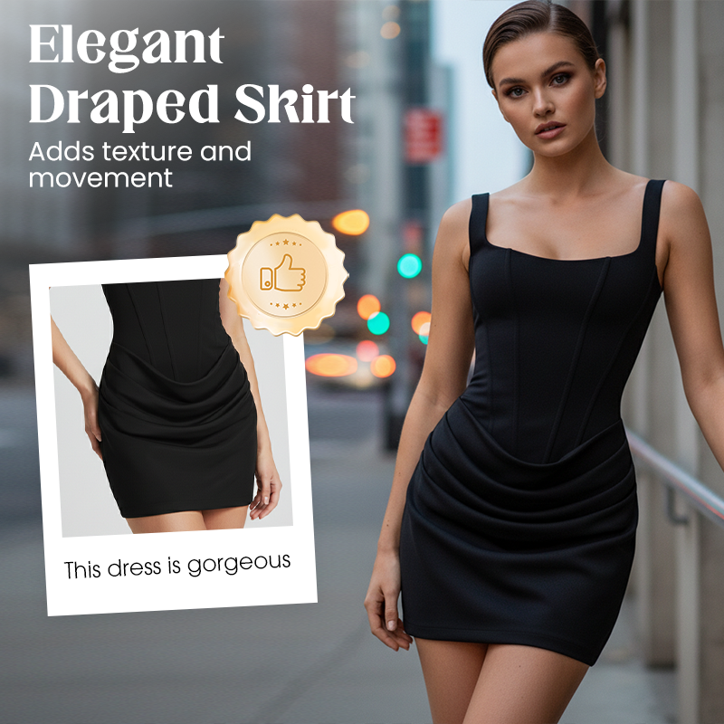 ⏳61%Off&Free shipping👗Women’s Sleeveless Sexy Midi Dress