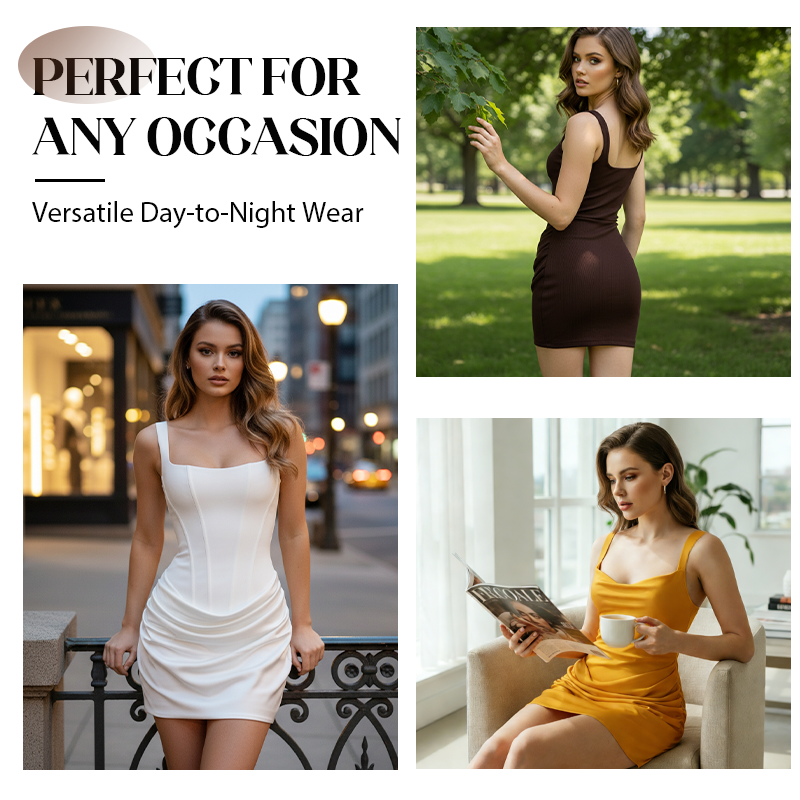 ⏳61%Off&Free shipping👗Women’s Sleeveless Sexy Midi Dress