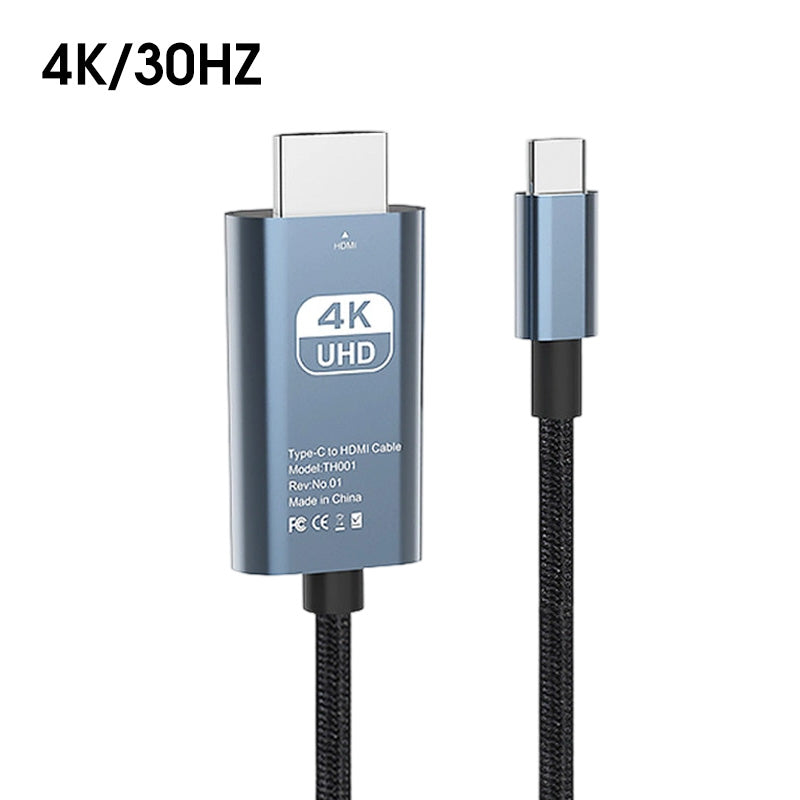 🔌 50% OFF NOW! 📺 4K HD Type-C to HDMI Adapter – Plug & Play, High Resolution & Wide Compatibility 🎬