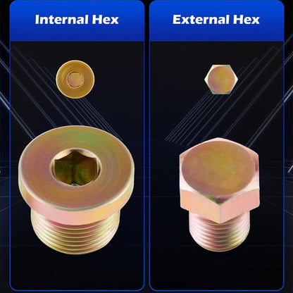 ⏳Limited-time 49% off!🔩114-Piece Oil Pan Thread Repair Kit