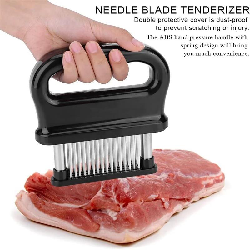 📢📢49% OFF !!🎉Meat Tenderizer with 48 Stainless Steel Blades