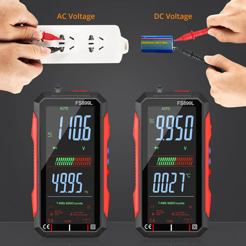 🔧 49% OFF NOW! ⚡ USB Rechargeable Digital Multimeter – Auto-Ranging, LCD Backlight & Portable Design 📏