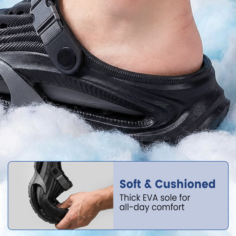 ⏰49% Off!🌊 Two styles in one shoe + instant-dry slip-resistant! This summer's smartest EVA sandals have arrived 👟✨