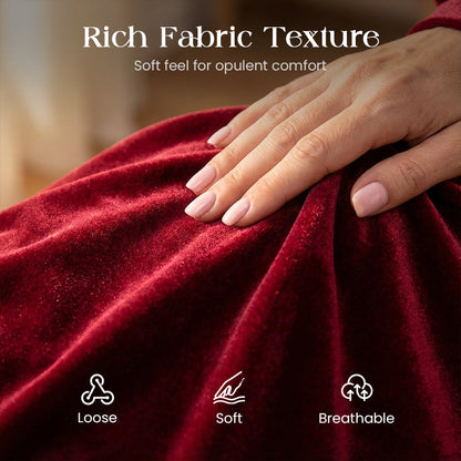 🔥HOT SALE👗Women’s Elegant Cowl Neck Knee-Length Sheath Dress✨