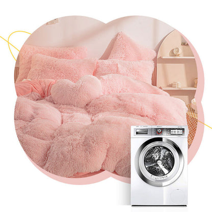 🎁[winter gift]🛏️Winter Warm Plush Bedding 4-Piece Set✨