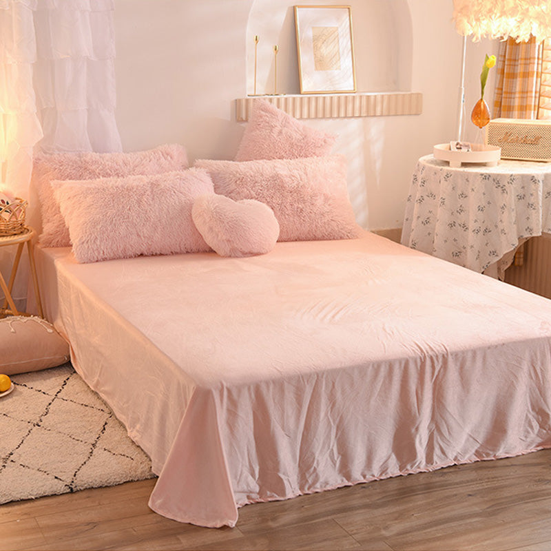 🎁[winter gift]🛏️Winter Warm Plush Bedding 4-Piece Set✨