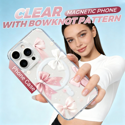 🔥41% OFF!🎀 Sweet bow × Powerful magnetic protection! A stunning phone case has arrived 💖📱