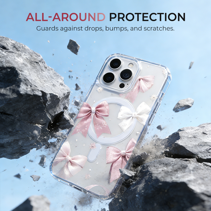 🔥41% OFF!🎀 Sweet bow × Powerful magnetic protection! A stunning phone case has arrived 💖📱