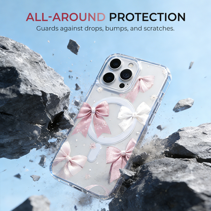 🔥41% OFF!🎀 Sweet bow × Powerful magnetic protection! A stunning phone case has arrived 💖📱