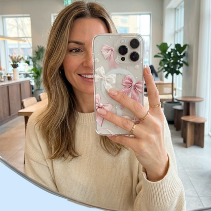 🔥41% OFF!🎀 Sweet bow × Powerful magnetic protection! A stunning phone case has arrived 💖📱