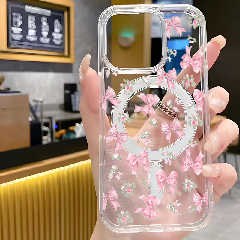 🔥41% OFF!🎀 Sweet bow × Powerful magnetic protection! A stunning phone case has arrived 💖📱