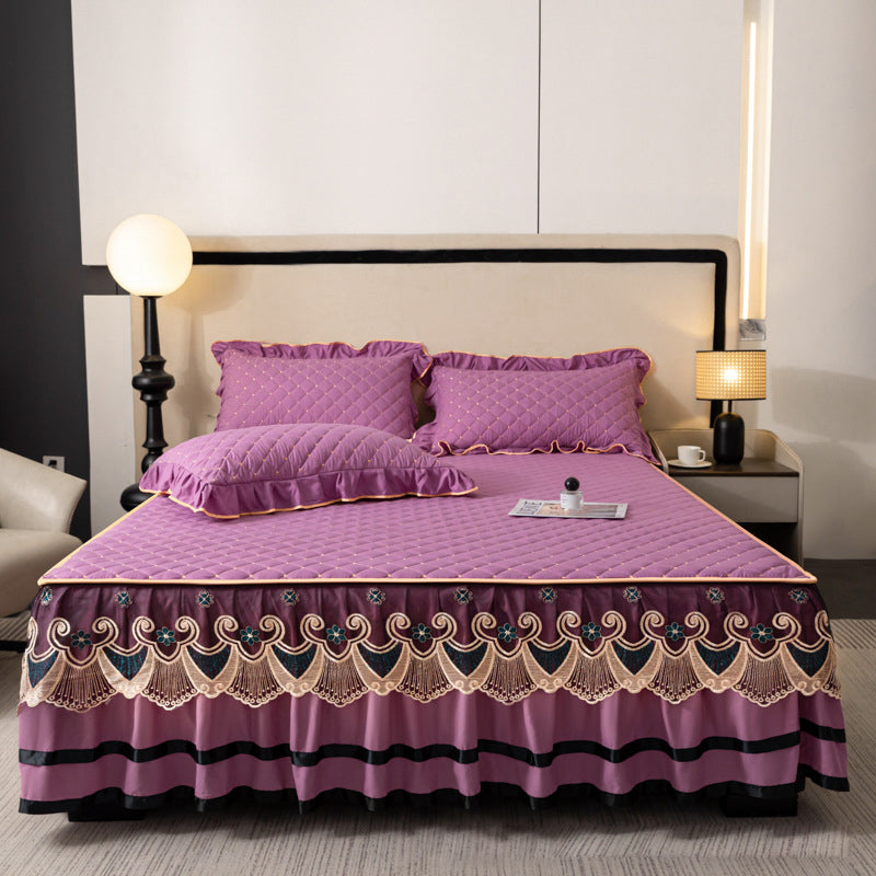 🛏️40% off!🌸Ruffled Bed Sheet Skirt / Pillowcases