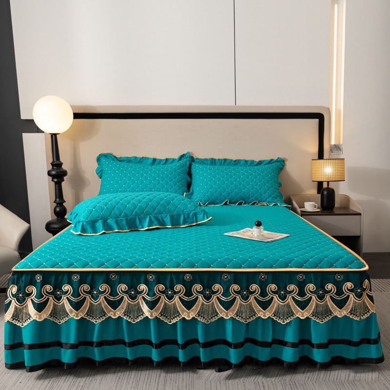 🛏️40% off!🌸Ruffled Bed Sheet Skirt / Pillowcases