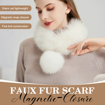🎈Limited-time 49% off offer!🧣Faux Fur Scarf with Magnetic Closure❄️