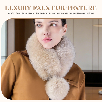 🎈Limited-time 49% off offer!🧣Faux Fur Scarf with Magnetic Closure❄️