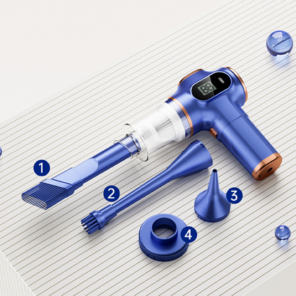 ⏳49% OFF!!🧹 *One vacuum cleaner for the entire car*💨🚗4 in 1 High Power Cordless Car Vacuum Cleaner