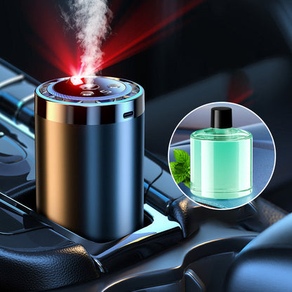 💖49% OFF! ✨ Step inside and be enveloped in fragrance! 🚗💨Smart Car Diffuser Set with Light & Spray Modes