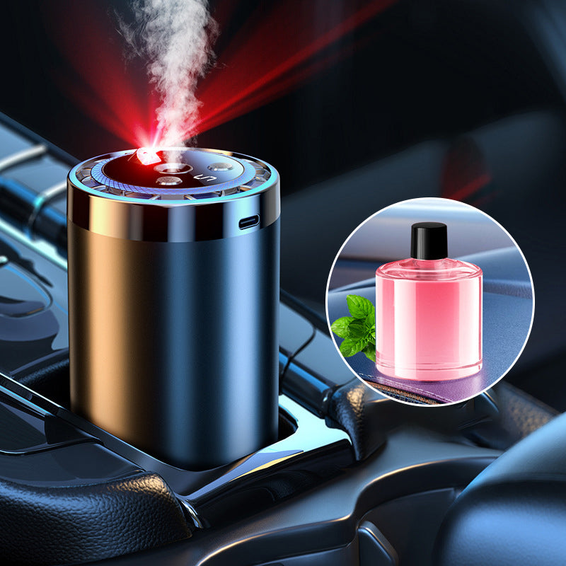 💖49% OFF! ✨ Step inside and be enveloped in fragrance! 🚗💨Smart Car Diffuser Set with Light & Spray Modes