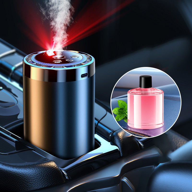 💖49% OFF! ✨ Step inside and be enveloped in fragrance! 🚗💨Smart Car Diffuser Set with Light & Spray Modes