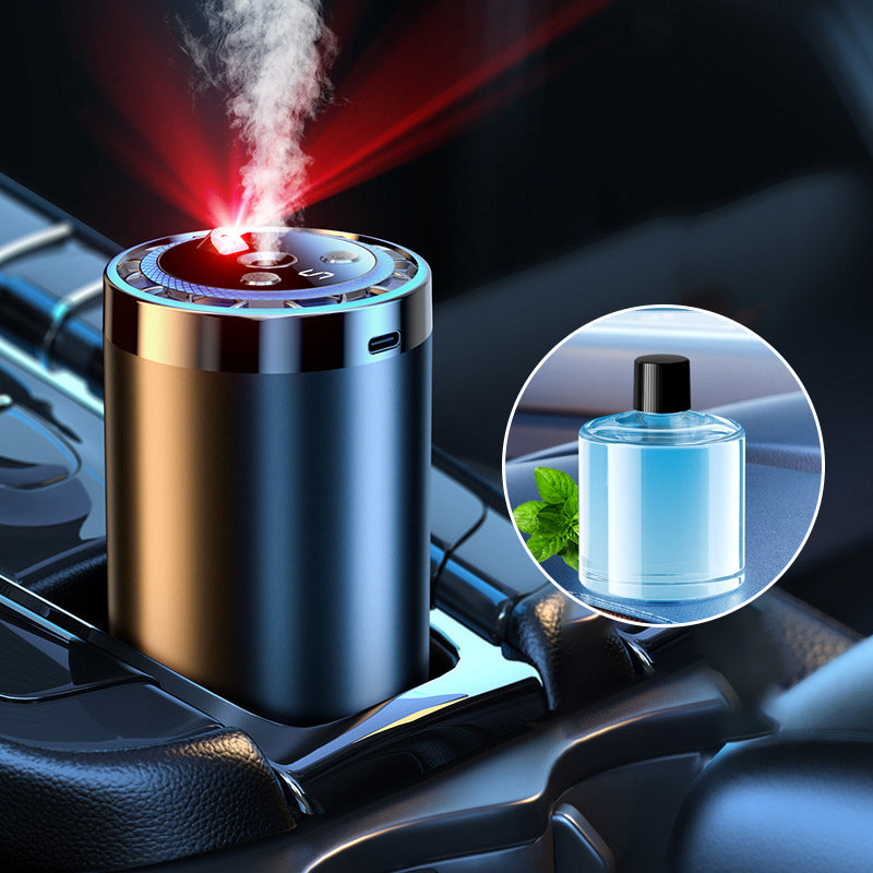 💖49% OFF! ✨ Step inside and be enveloped in fragrance! 🚗💨Smart Car Diffuser Set with Light & Spray Modes