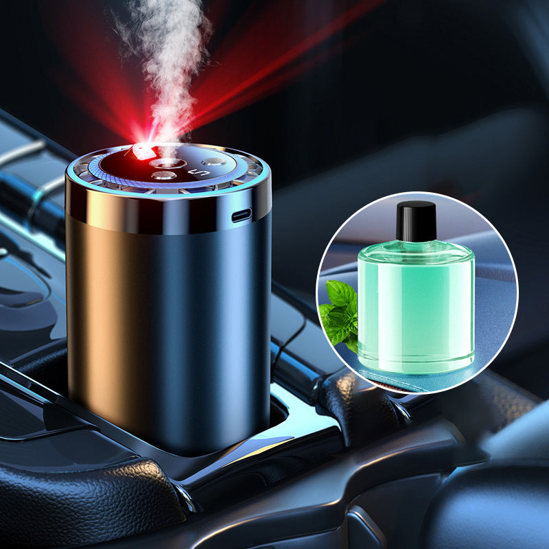💖49% OFF! ✨ Step inside and be enveloped in fragrance! 🚗💨Smart Car Diffuser Set with Light & Spray Modes