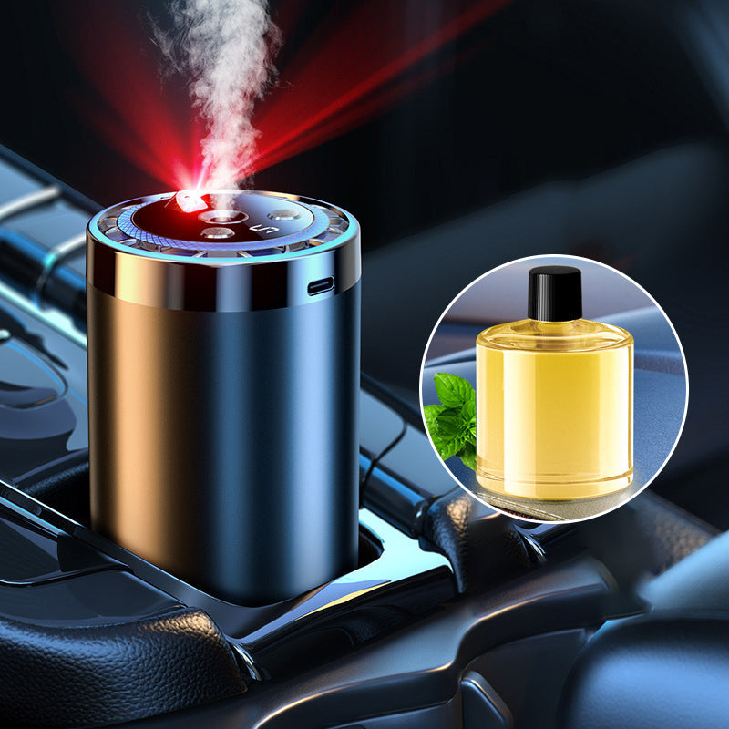 💖49% OFF! ✨ Step inside and be enveloped in fragrance! 🚗💨Smart Car Diffuser Set with Light & Spray Modes