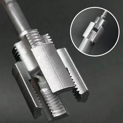 🔧DAMAGED PIPE THREADS? FIX IT FAST!🔧 Threading Tool – Clean & Rethread, Heat-Treated Steel, Durable – For DIY & Pros! 🚰